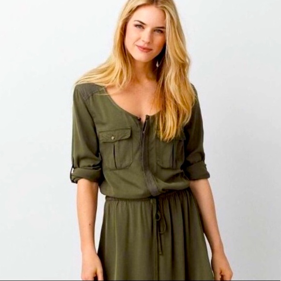 American Eagle Outfitters Pants - American Eagle Olive Green Romper *BNWOT*